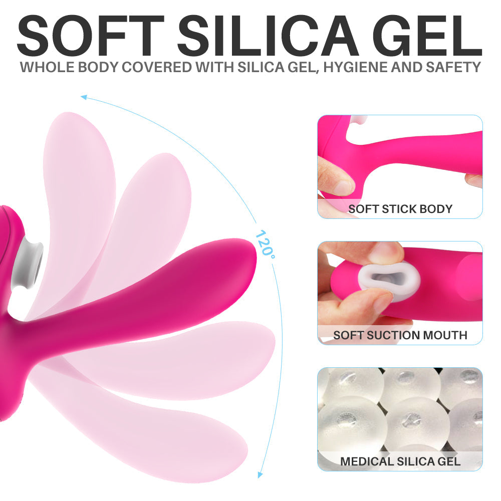 Remote Control Clitoral Sucking G Spot Vibrator 9 Suction & Vibration Modes