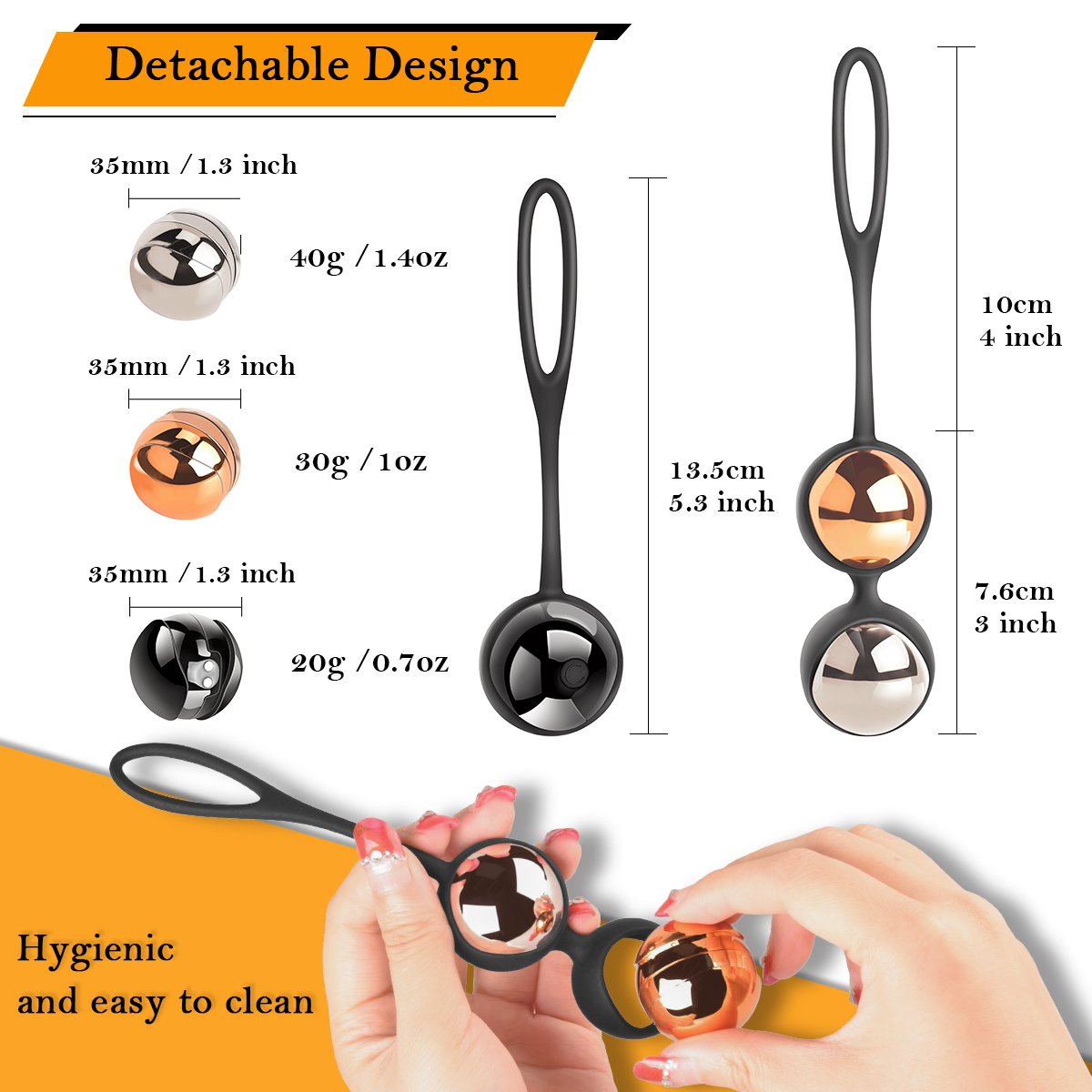 Remote Kegel Ben Wa Balls Kit For Women Bladder Control Exercise Weights