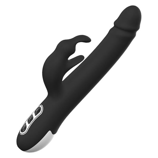 7 Vibrations 360° Rotating Rabbit Vibrator G-Spot Clitoris Stimulation