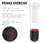9 Patterns 3*4 Suctions Transparent Male Masturbator Realistic Stimulation