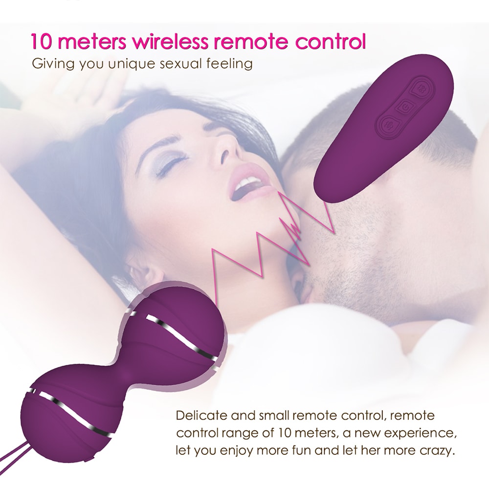 7 Speed Modes Wireless Control Vibrating Vagina Love Egg Kegel Ball