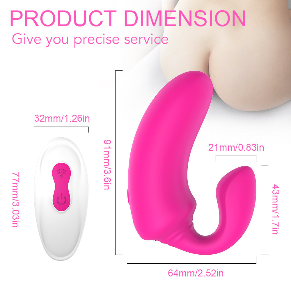 Waterproof Butterfly Vibrator 2*9 Frequencies Clitoral Anal Orgasm