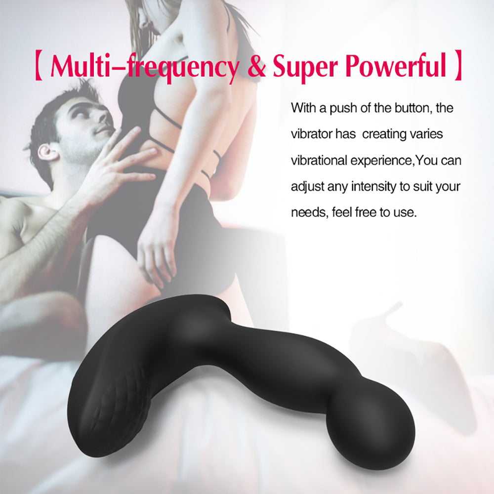 Vibrating Plug Remote Controlled 10 Modes Prostate Massager Stimulator