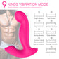 360° Rotating 2*9 Modes Wearable Butterfly Vibrator G-Spot P-Spot Anal Unisex