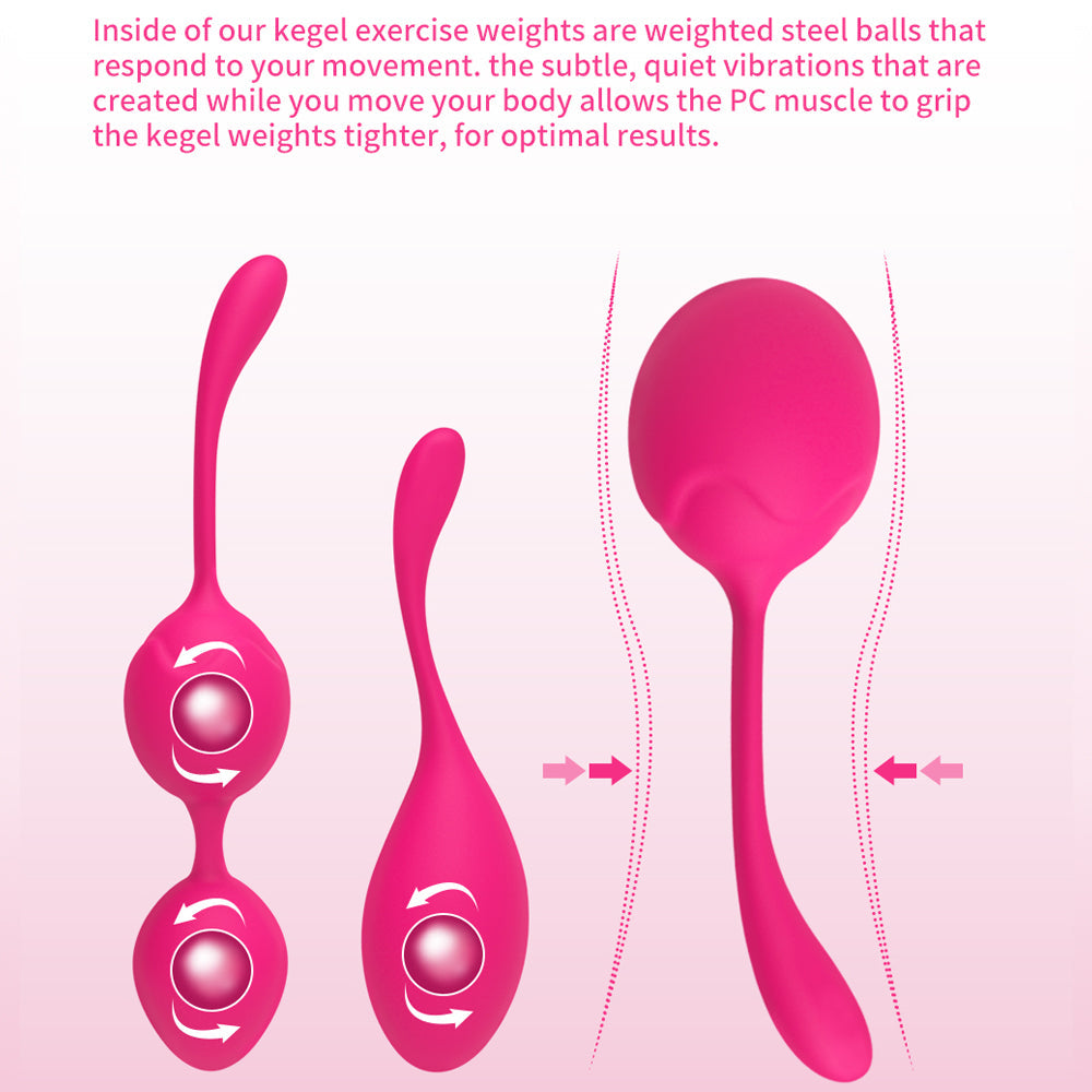 Kegel Balls Training Kit Weighted Pelvic Floor Exercise For Women