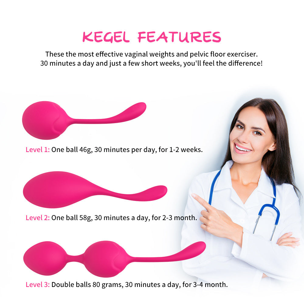 Kegel Balls Training Kit Weighted Pelvic Floor Exercise For Women