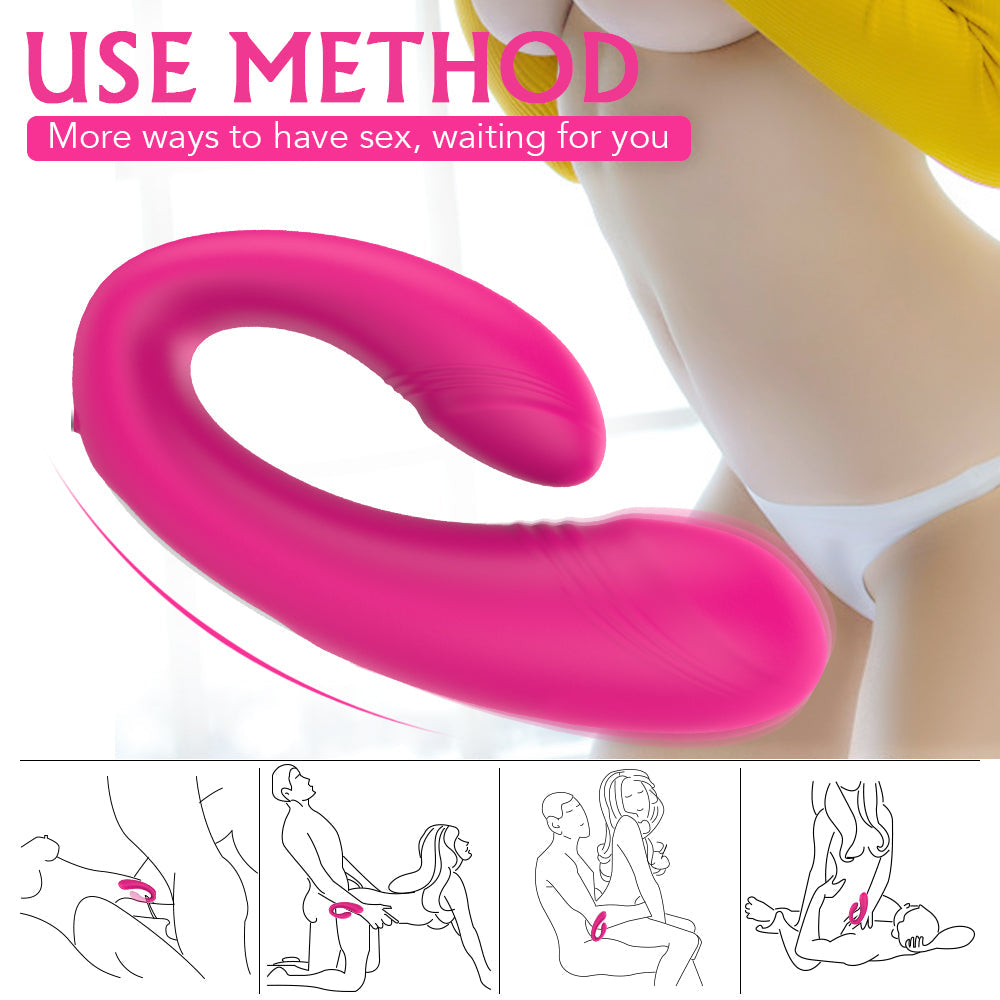 9 Powerful Patterns 270° Bendable Couples G-Spot Stimulator Anal Nipple