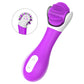3 IN 1 Functions 360° Rotating Tongue Licking Clitoral Vibrator G Spot
