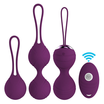 3 Weights Kegel Exercise Training Ben Wa Ball Kits For Women