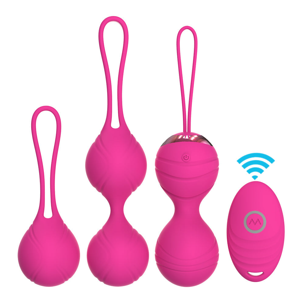 3 Weights Kegel Exercise Training Ben Wa Ball Kits For Women