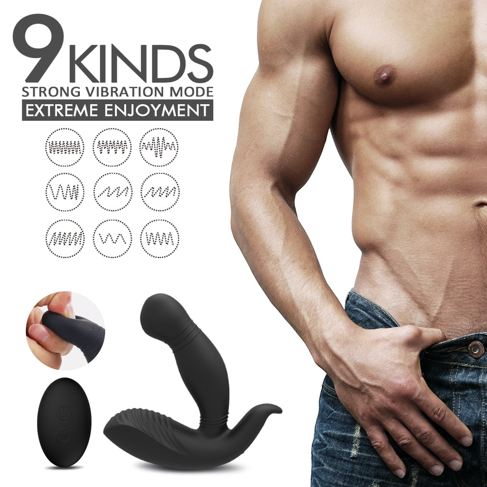 Super Silent 9 Stimulation Patterns Prostate Sphincter Massager