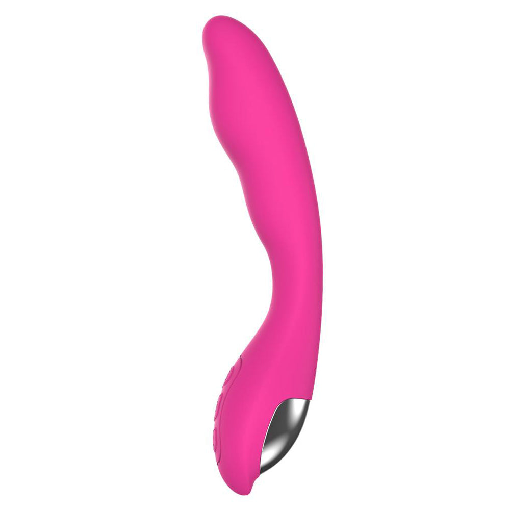 360° Rotation Silicone G Spot Dildo Vibrator with 10 Stimulating Modes