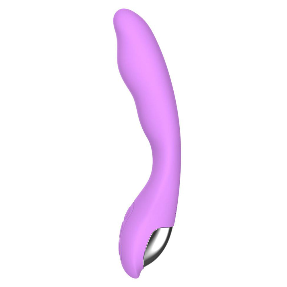 360° Rotation Silicone G Spot Dildo Vibrator with 10 Stimulating Modes