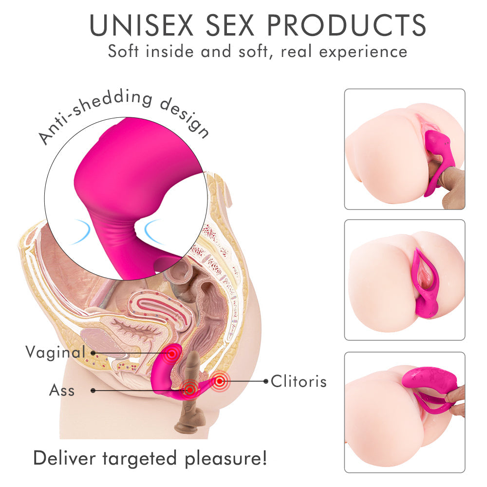 Jellyfish 9-Mode Partner Stimulator Male Female Sensitive Point Climax