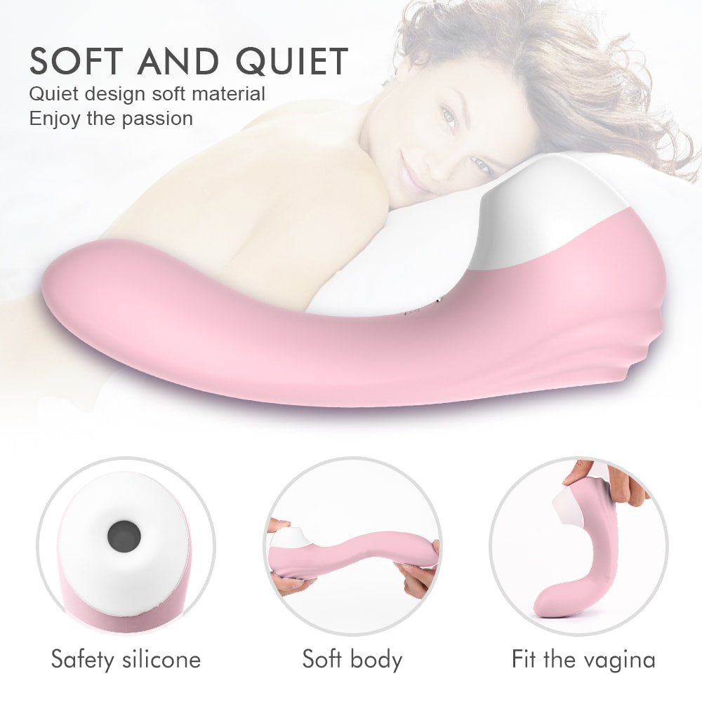 Clitoral Sucking G-Spot Vibrator With 10 Suction & 9 Vibration