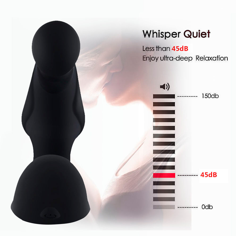 Prostate Massager Remote Control Vibrating Butt Plug 11+11 Modes