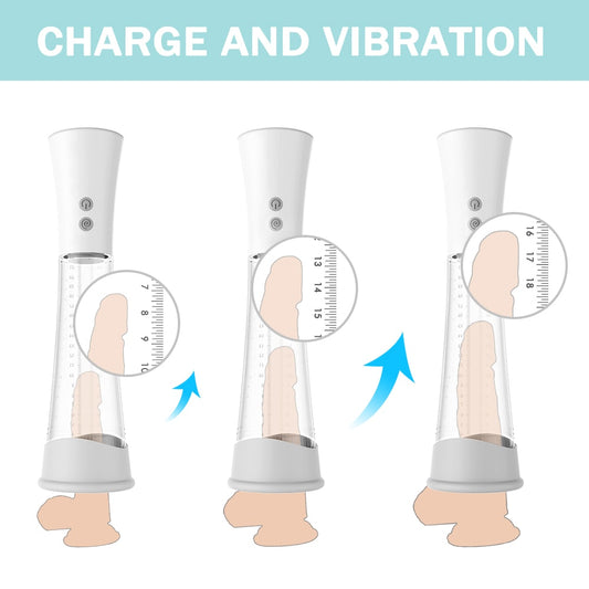 9 Vibration Modes Electronic Penis Enlarger Pump Air Pressure Device