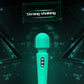 10 Modes Waterproof Silicone Wand Vibrator Perfect for Tension Relief