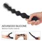Gradual Bendable Anal Beads Vibrator Prostate G Spot Stimulator 9-Mode