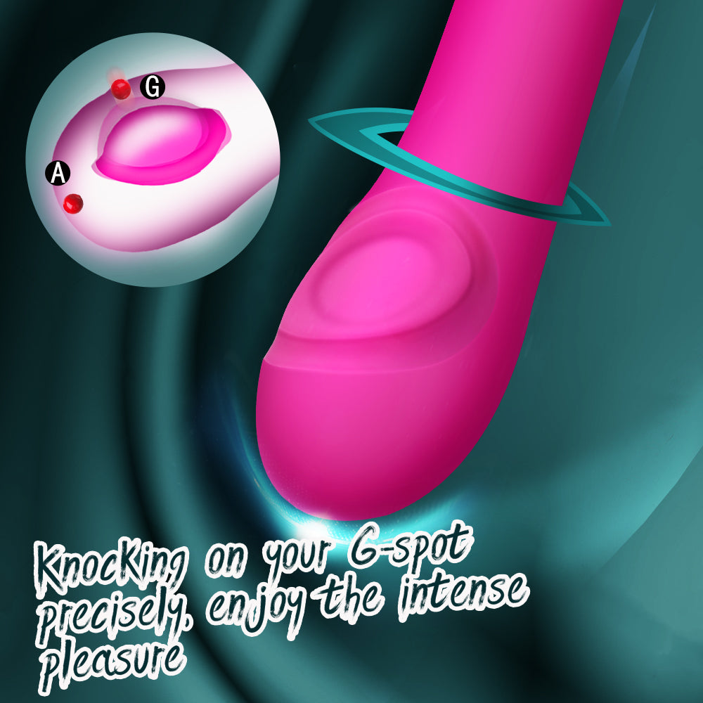 9 Flapping & Vibrating Patterns G Spot Vibrator Clit Nipple Massager