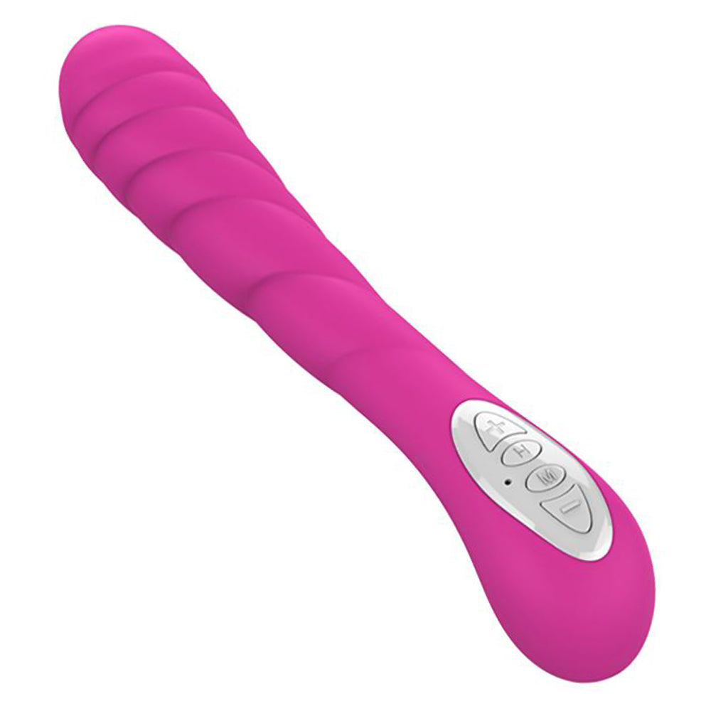 7 Frequencies Ultra Soft Bendable Rechargeable Dildo G-Spot Vibrator