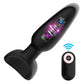 7 Pulsating Speeds Thrusting Anal Plug Vibrator with Remote Control