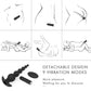 9 Speeds Remote Control Anal Beads Plug Massager with Removable Bullet