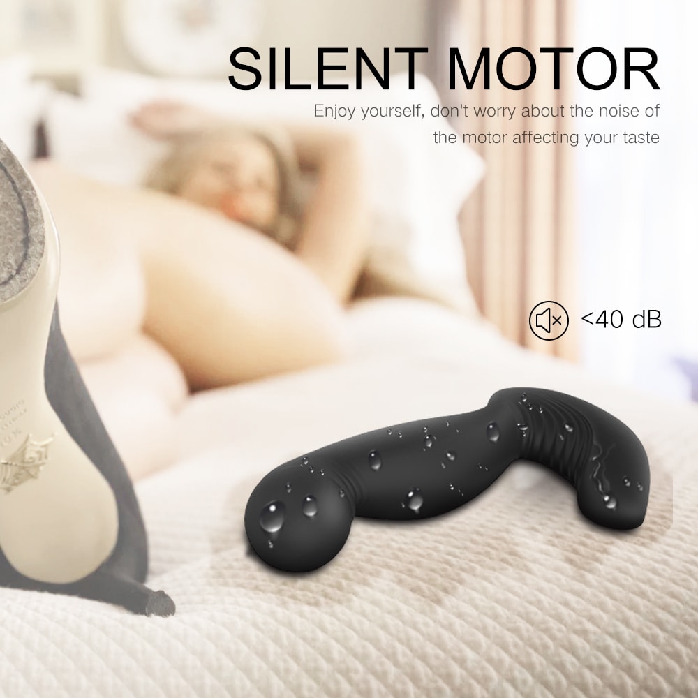 Rotating Anal Vibrator G-Spot Prostate Massager Perineum 9*9 Modes