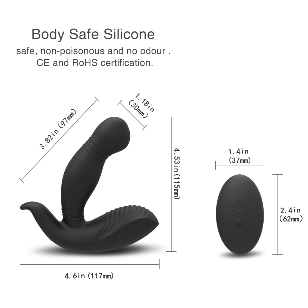 Super Silent 9 Stimulation Patterns Prostate Sphincter Massager