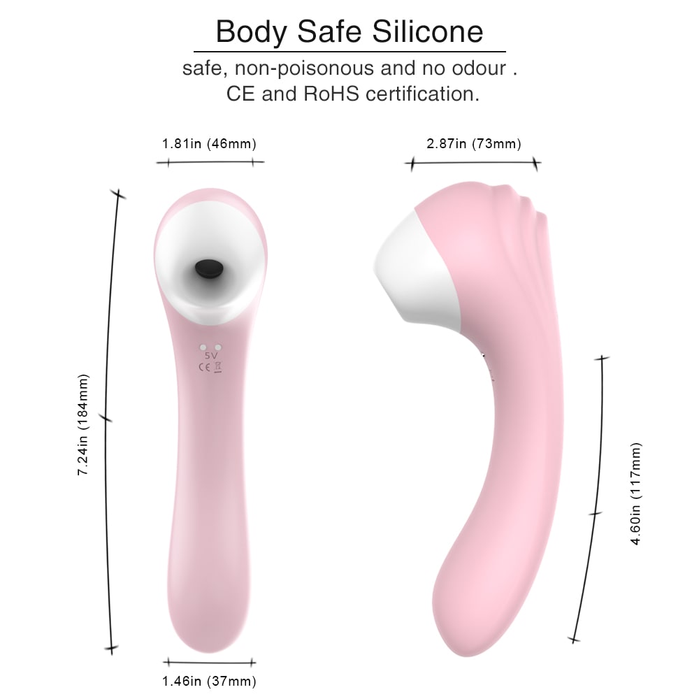 Clitoral Sucking G-Spot Vibrator With 10 Suction & 9 Vibration