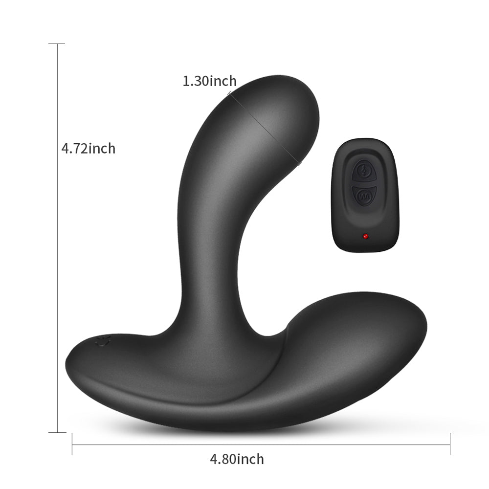 Remote Control 11 Speed Prostate Massager G-spot Vibrating Stimulator