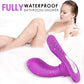 9 Speeds Wearable G Spot Clit Butterfly Vibrabor With Remote Control