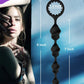 9 Inch Stretchy Thread Anal Beads with Cock Ring Enhanced Stimulation