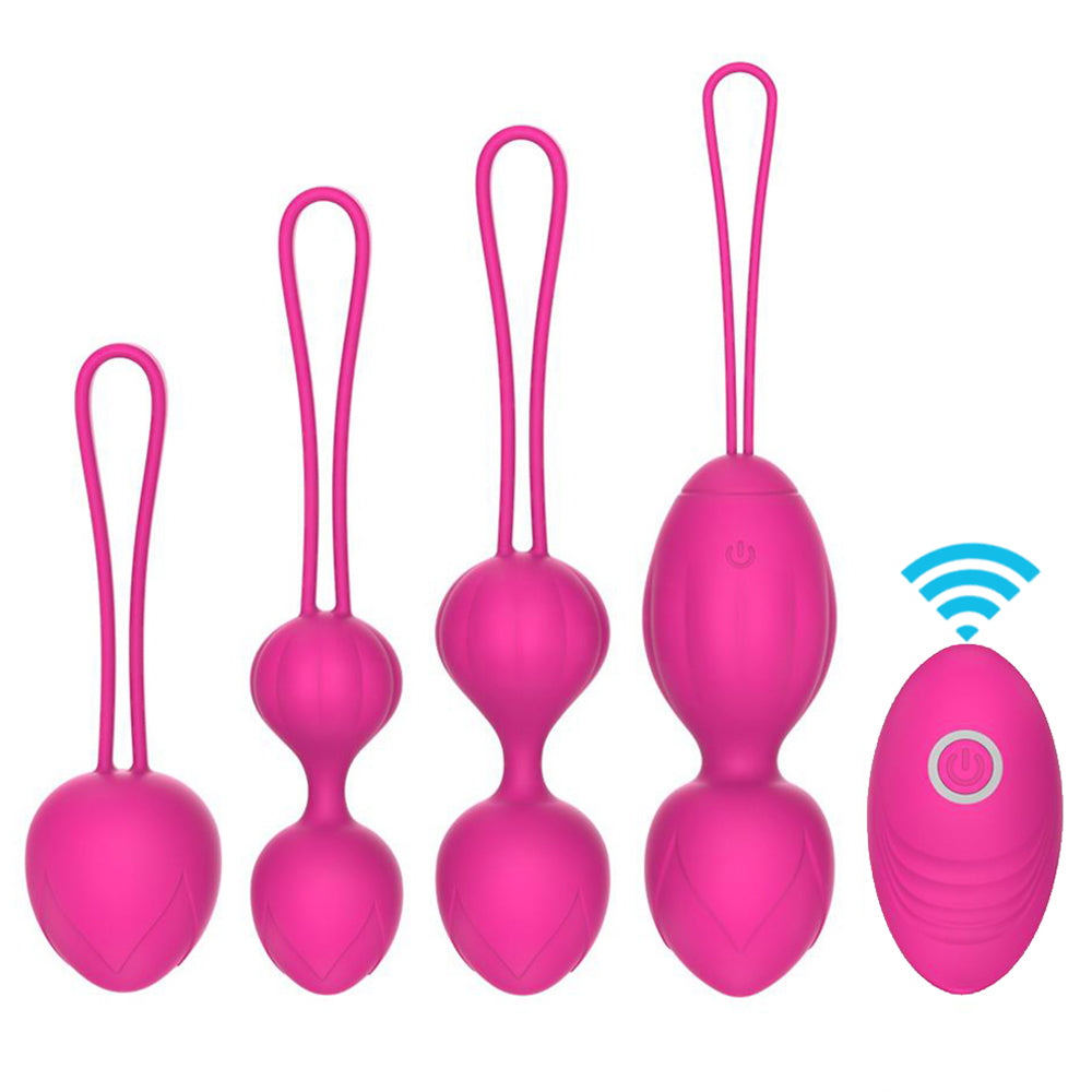 Bladder Control & Pelvic Floor 4 In 1 Ben Wa Kegel Balls Weights Kit