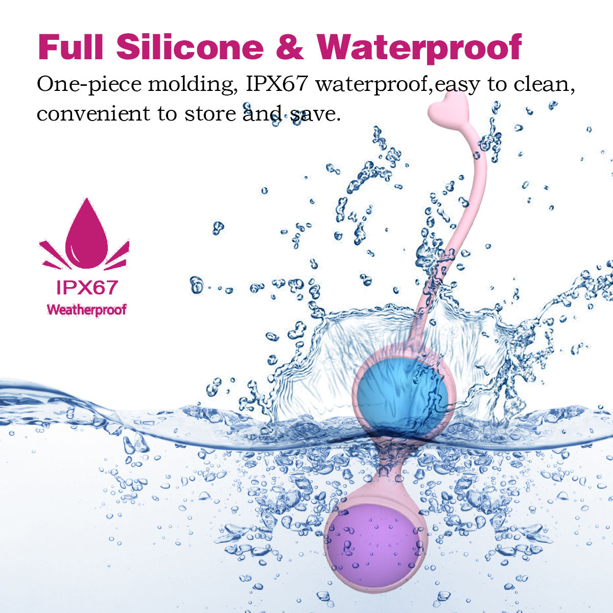 Bladder Control Pelvic Floor Exercises Kegel Ball Set For Women