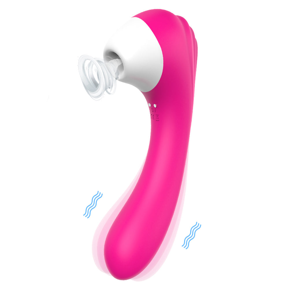 Clitoral Sucking G-Spot Vibrator With 10 Suction & 9 Vibration