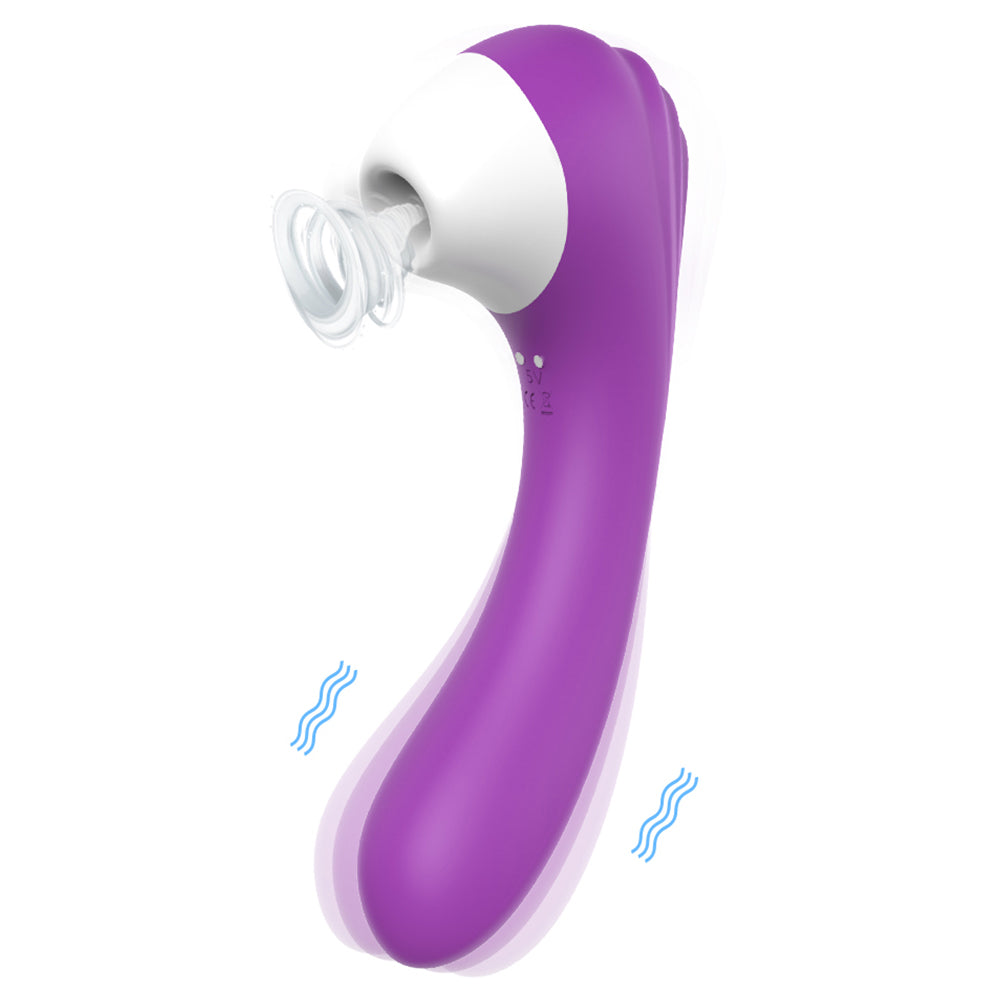 Clitoral Sucking G-Spot Vibrator With 10 Suction & 9 Vibration