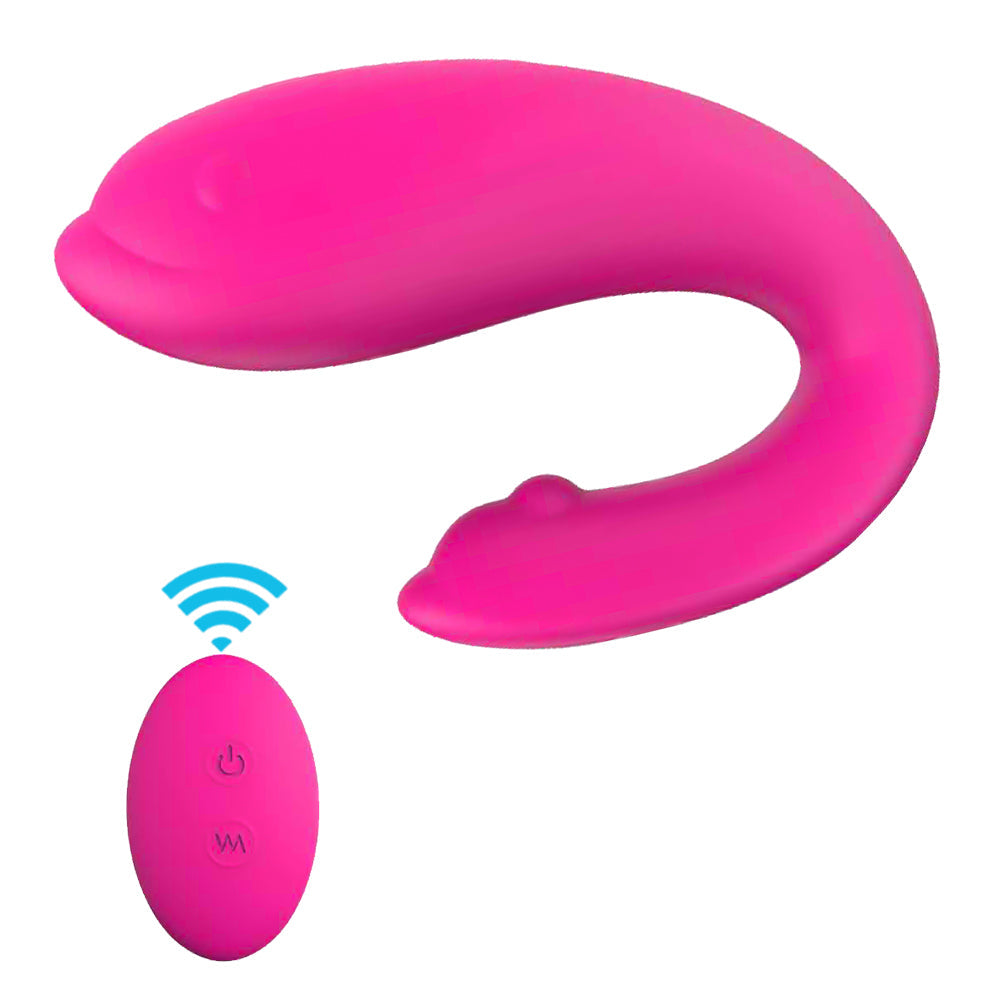 Dolphin 2 Motors 9 Stimulating Modes Flexible Partner G-Spot Vibrator