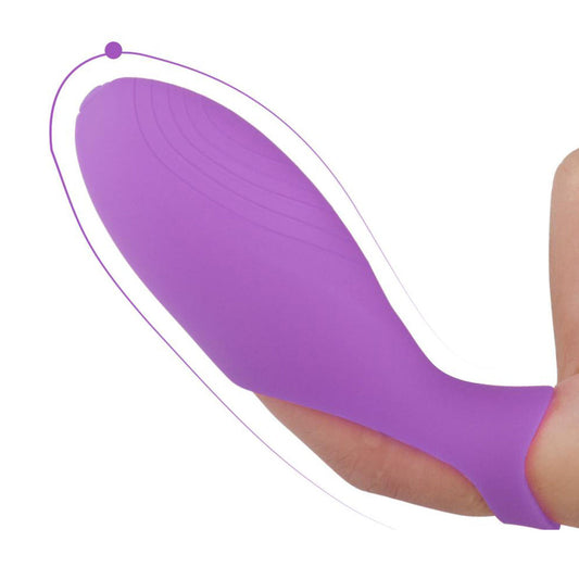 Finger Vibrator Sleeve With Detachable Bullet Nipple G-Spot Stimulate