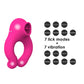 Couple Vibrator With Cock Ring And Clitoris Licking Stimulator 7 Modes