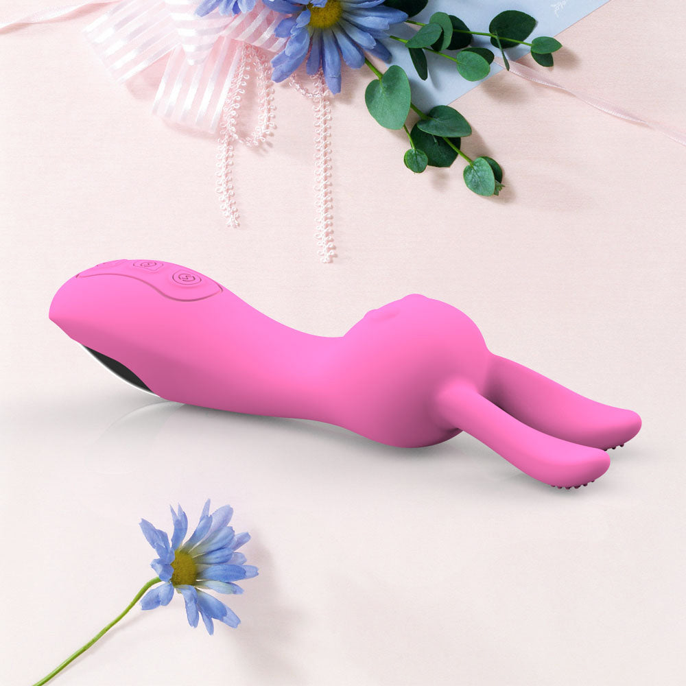 Petite Size Clitoral Rabbit Vibrator G-Spot Stimulation 10 Strong Modes