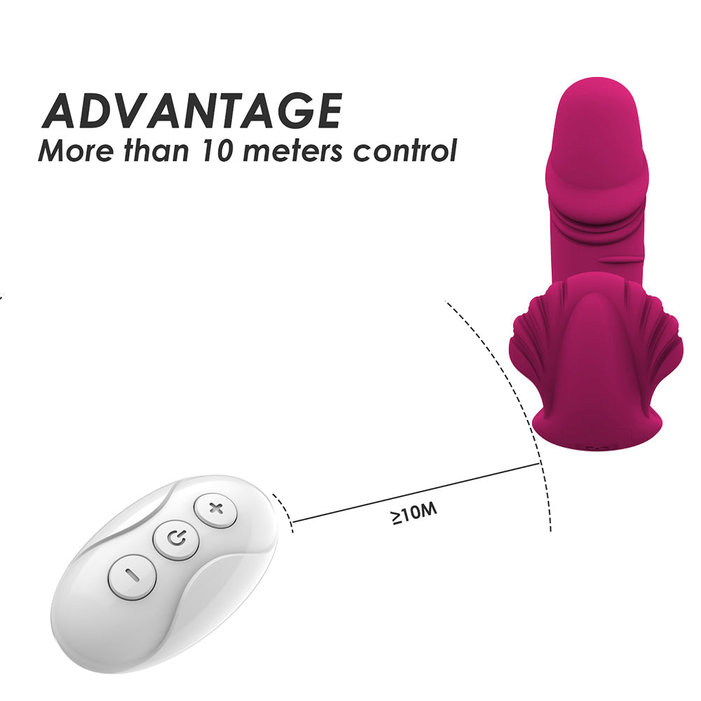 3 Paulsing 7 Vibration Modes Panty Stimulator Wearable Dildo Butterfly Vibrator