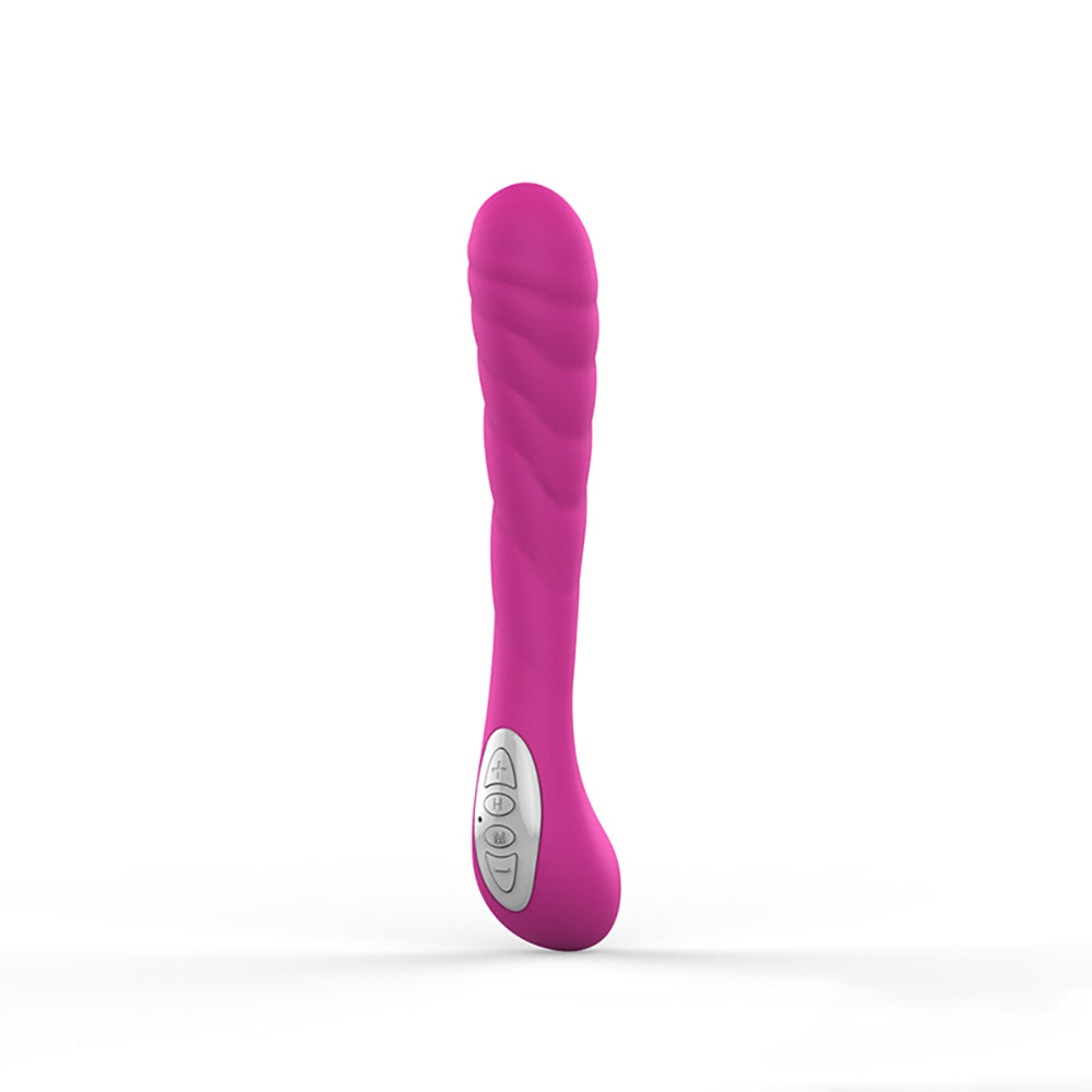 7 Frequencies Ultra Soft Bendable Rechargeable Dildo G-Spot Vibrator