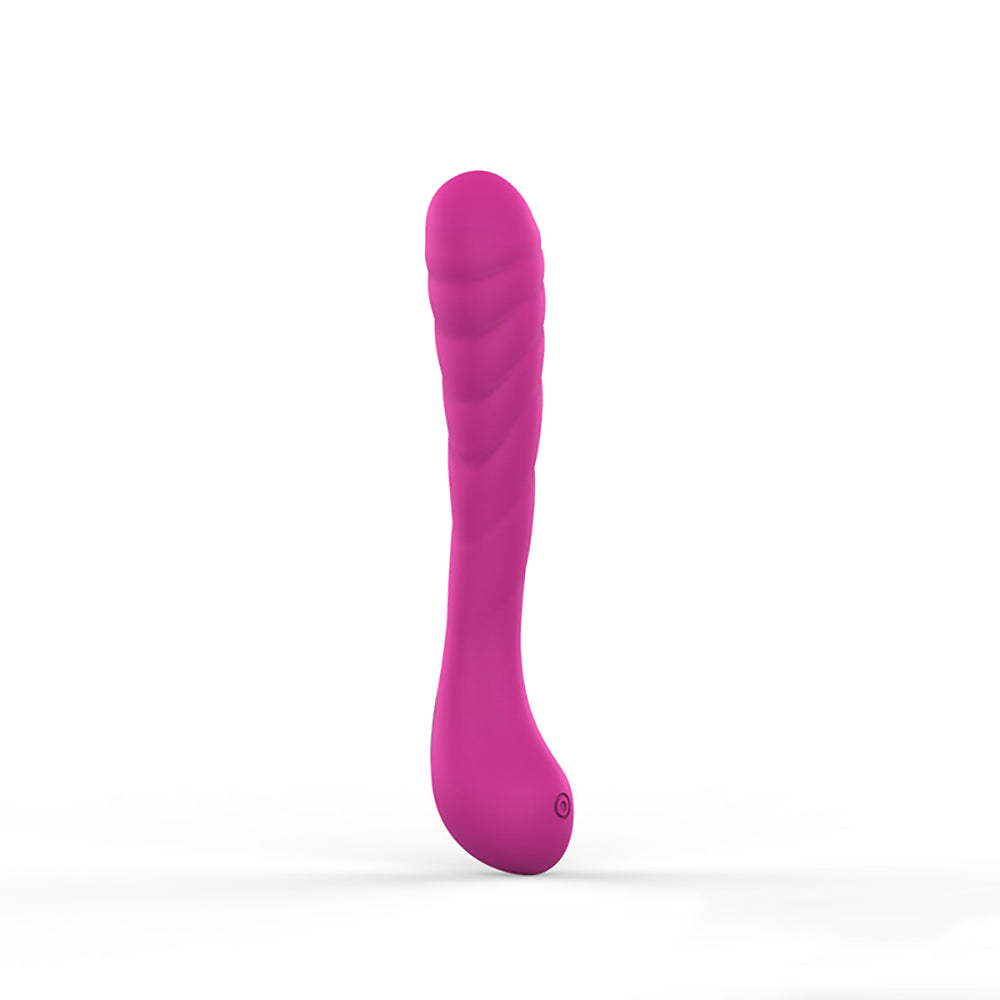 7 Frequencies Ultra Soft Bendable Rechargeable Dildo G-Spot Vibrator