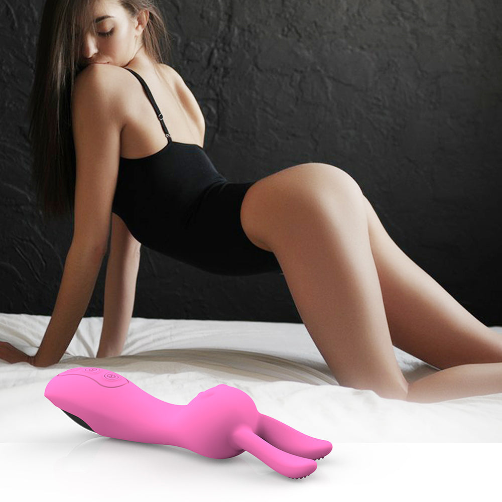 Petite Size Clitoral Rabbit Vibrator G-Spot Stimulation 10 Strong Modes