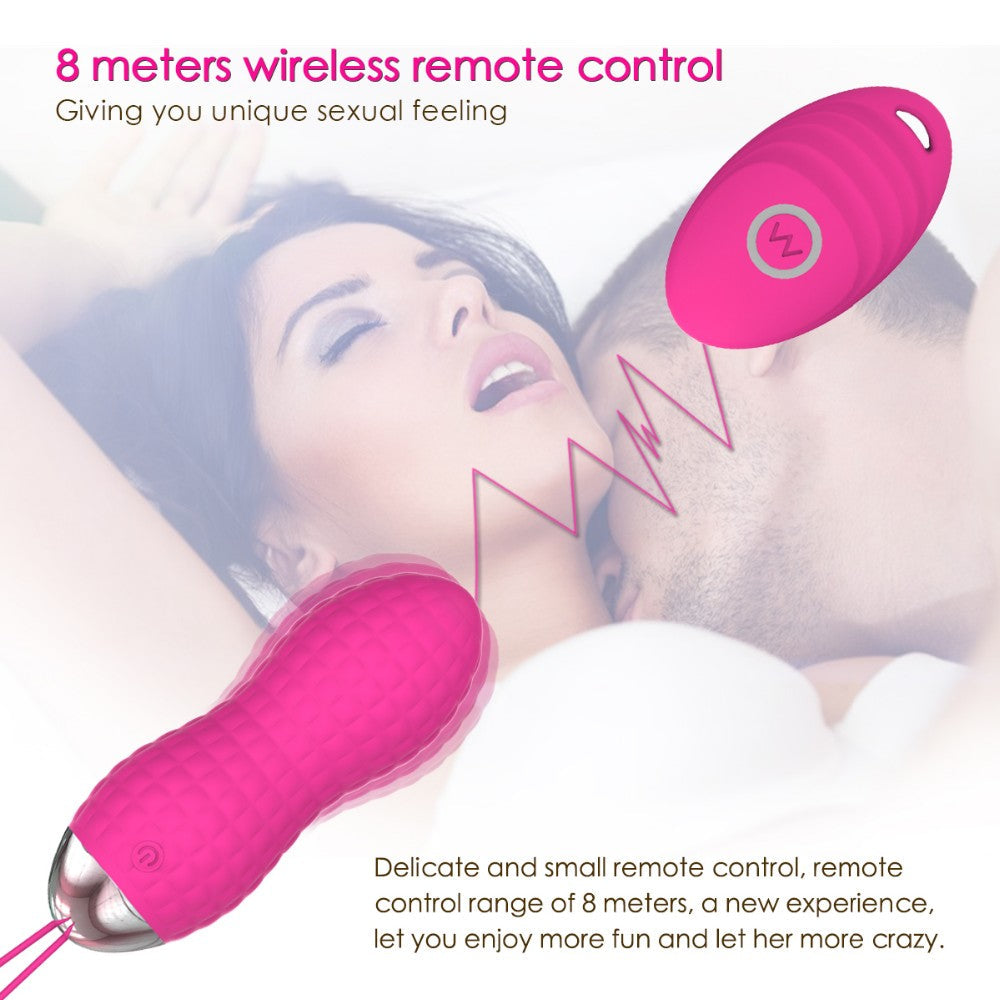 10 Frequency Bullet Vibrator Rechargeable G-Spot Kegel Ball Stimulator