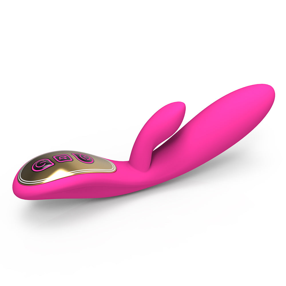 7 Modes Waterproof G-Spot Rabbit Massager Rechargeable Dual Stimulation