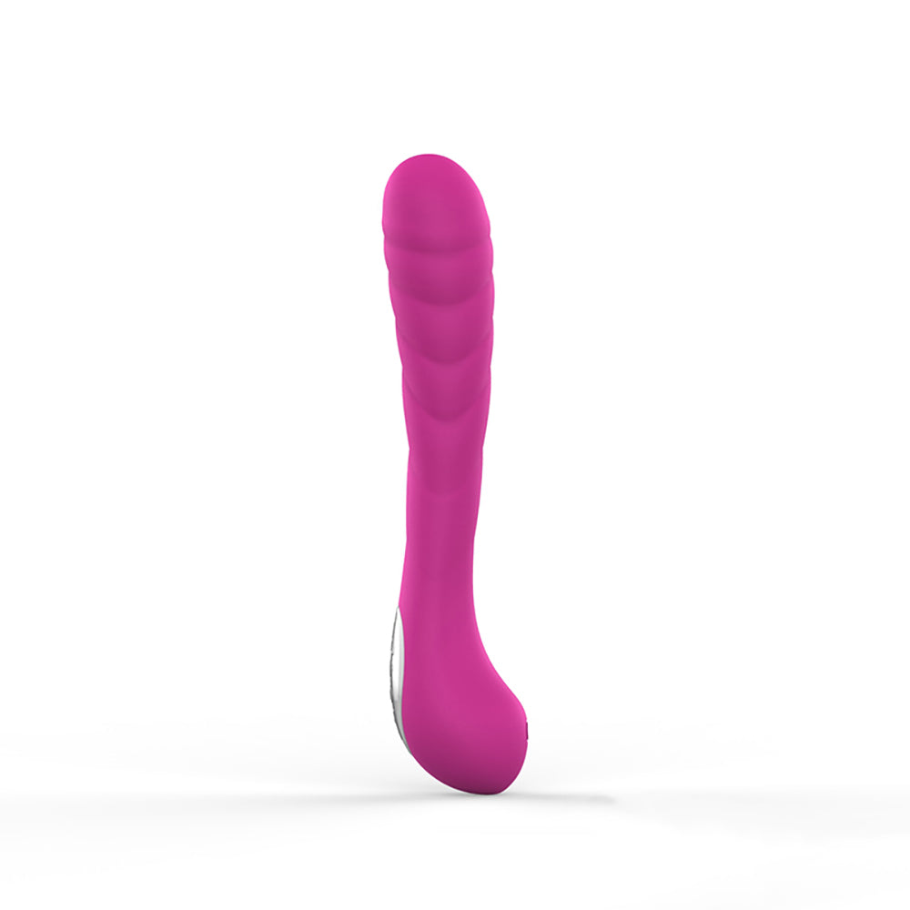 7 Frequencies Ultra Soft Bendable Rechargeable Dildo G-Spot Vibrator