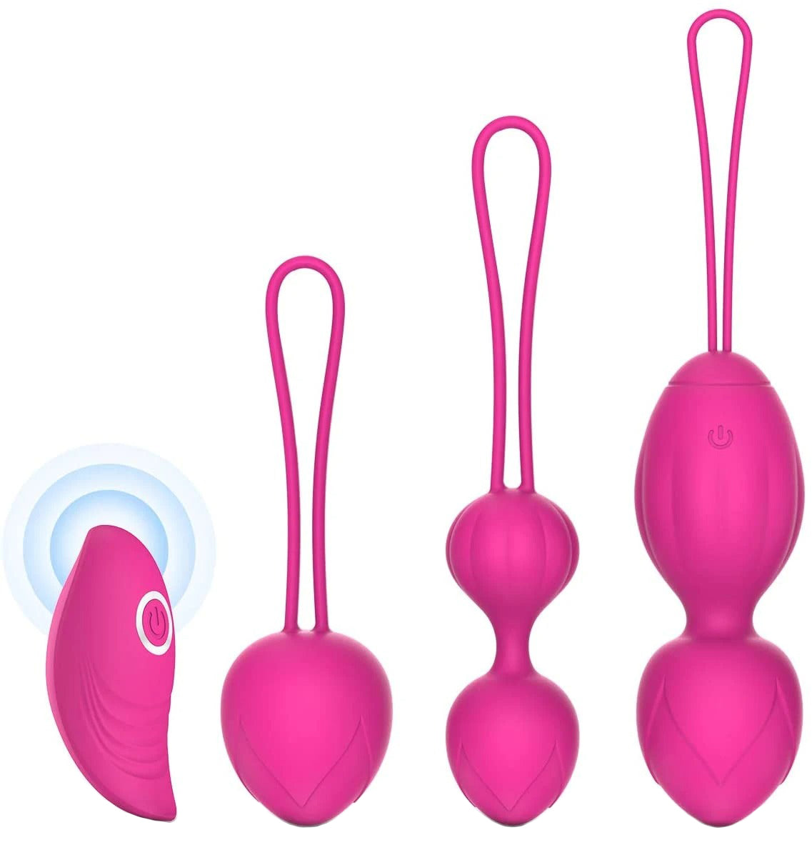 Wireless Control Kegel Exercise Ben Wa Balls with 10 Vibration Modes