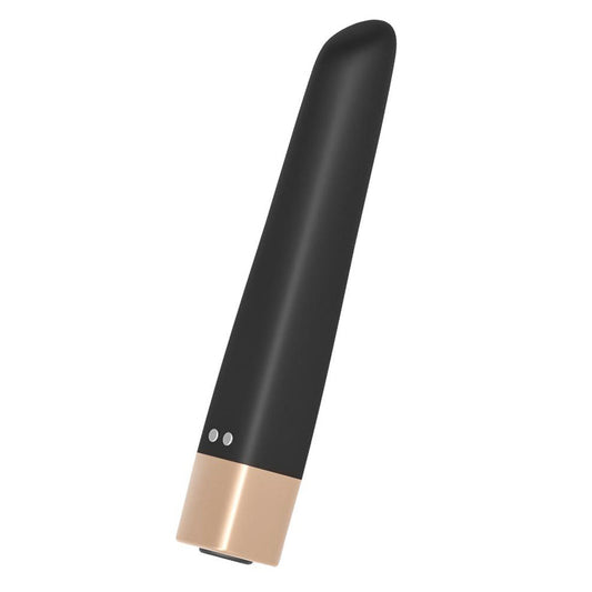 Magnetic Charging Bullet Vibrator with Angled Tip Nipple Stimulation